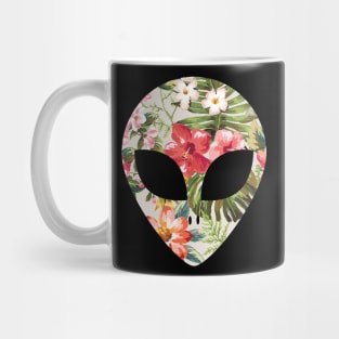 Tropical Alien Head Mug